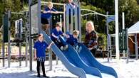 Swanbourne students get new play space ahead of hot summer