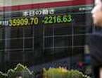 Stocks slugged by US recession risk, bonds bet on cuts