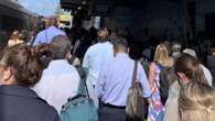 Chaos as major city hit with train delays