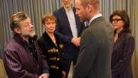 Prince William mingles with stars at BAFTA event