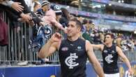 Weitering signs extension to stay in AFL's Blue heaven