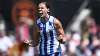 Garner stars with three goals as Roos crush Swans