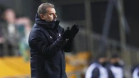 Ange arrives in Glasgow for Celtic gig