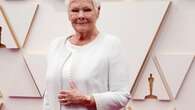 Dame Judi Dench becomes tearful after being asked about Dame Maggie Smith's death