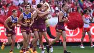 Lions run riot for first AFL flag since three-peat