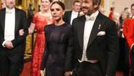 Victoria and David Beckham rub shoulders with royalty at state banquet