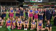 Lions beaten at own game in AFLW grand final blitz