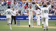 Starc strikes with first ball to equal Test landmark