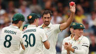 Starc takes six after first-ball wicket lifts Aussies on day one