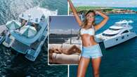 Inside the luxury Perth yacht Tate McRae spent the day on