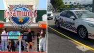 Two injured people run for help in Queensland theme park drama