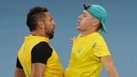 Kyrgios' Davis Cup recall excites teammate de Minaur