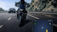 New blind-spot monitoring system for motorcycles