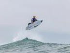 Air time as Aussie rookie surfer stuns Brazilian great