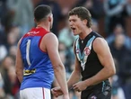 Port forward boots seven goals to sink Melbourne