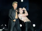 Rock star marks new album with appearance from special guest