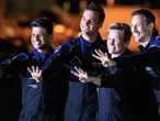 India, Poland and Hungary crew head to space station