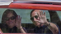 Bezos and Sanchez arrive in Venice for wedding party