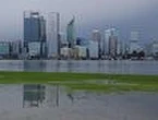 Perth in for a drenching with rain spell, thunderstorm