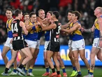 Ladder-leading Magpies given major scare by Eagles