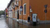 Torrential rains and heavy storms hit flood Milan