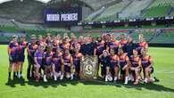 Melbourne savour NRL silverware before final round