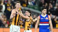 Hawthorn stun Bulldogs to book spot in AFL semi-final