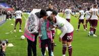 Hammers duo pull ball boy from beneath collapsed screen