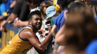 Fans BACK at Eagles training - just in time for Rioli