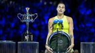 Sabalenka rues missed shot at Open hat-trick history