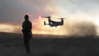 Dramatic footage shows US Marines arriving at Mexico border