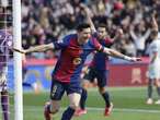 Lewandowski scores winner as Barcelona close on leaders