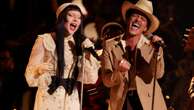 Grammy Awards: Lady Gaga and Bruno Mars pay tribute to LA