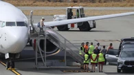 Pink gets Perth party started as she touches down in WA