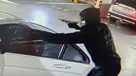Terrifying CCTV of suspected gang shooting