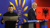 Zelenskiy seeks Balkan support at summit in Albania