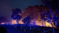 ‘Not safe to return: Out of control blaze burns Victoria