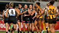 Port stun Hawks in one-point AFLW semi-final thriller