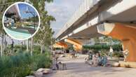 Vibrant 7km linear park to be built under Perth train line