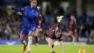 Chelsea go top of WSL with 2-0 win over Man City