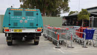 Abandoned trolleys at popular shopping centre cause chaos