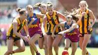 Lions fight past Hawks into AFLW prelim