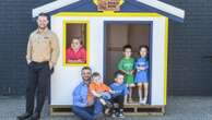 West Aussies volunteers build cubby houses for a cause