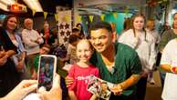 The day happiness came visiting to a children’s hospital