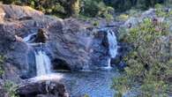 Two swimmers missing at popular waterfall