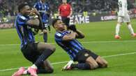 Inter defender Dumfries shows his attacking flair again