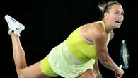 Sabalenka storms in third straight Open final