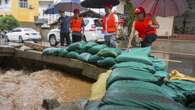 Dam breach at China's second-largest freshwater lake