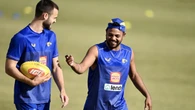Flying high again! Rioli all smiles in return to track