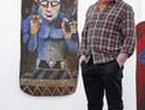 Phantom superhero PNG tribal shields on view in Sydney